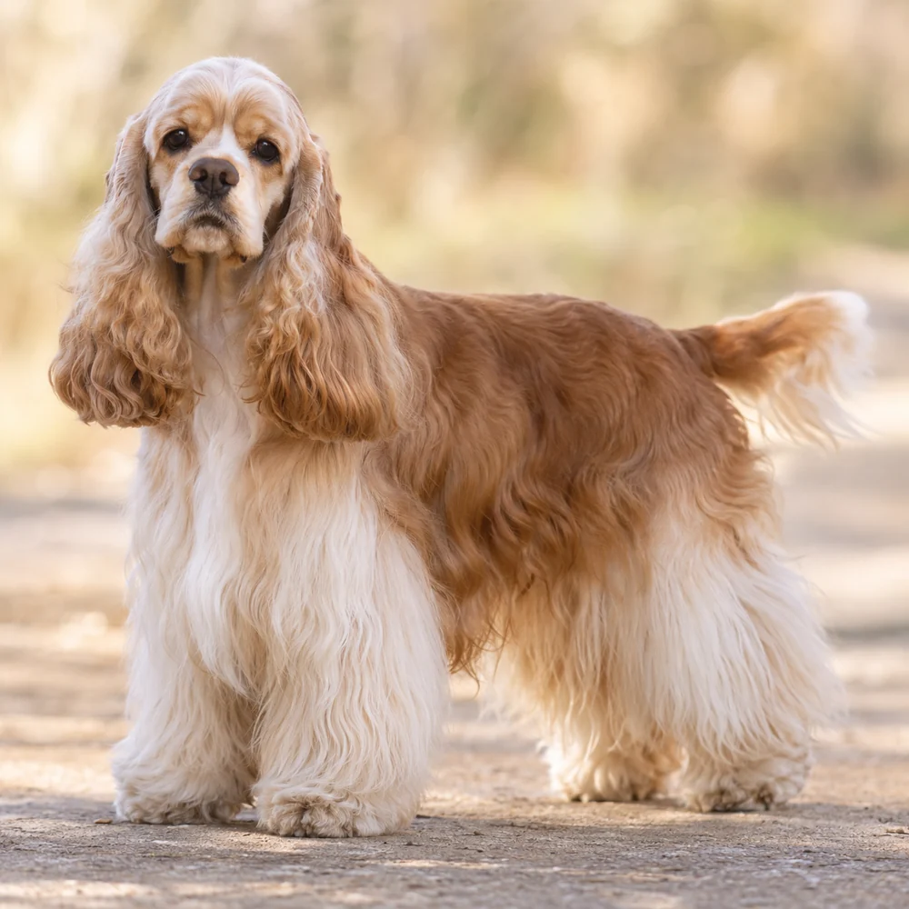 American Cocker Spaniel · 외형 참고용 AI 생성 사실적 견종 이미지입니다.