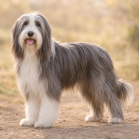 Bearded Collie · AI-generated realistic breed image, for visual reference.