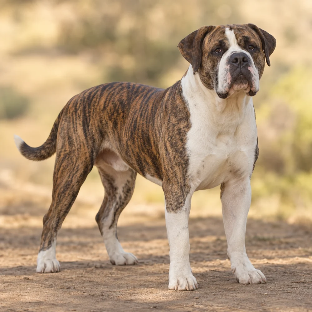 Brazilian Campeiro Bulldog · AI 生成的写实犬种图像,供外观参考。