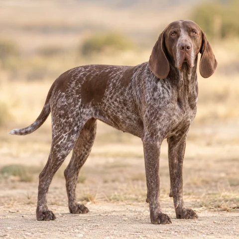 Burgos Pointing Dog · AI-generated realistic breed image, for visual reference.