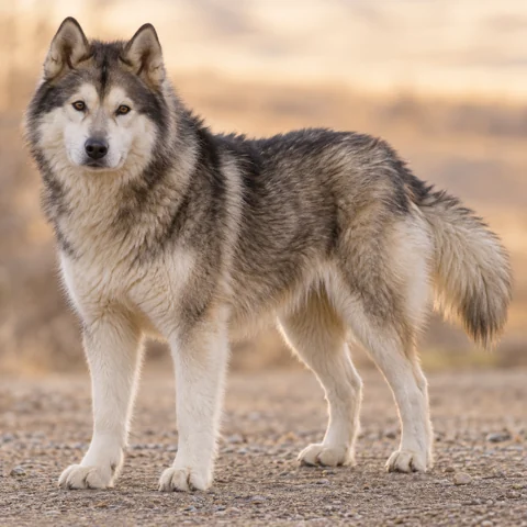 Canadian Eskimo Dog · AI-generated realistic breed image, for visual reference.
