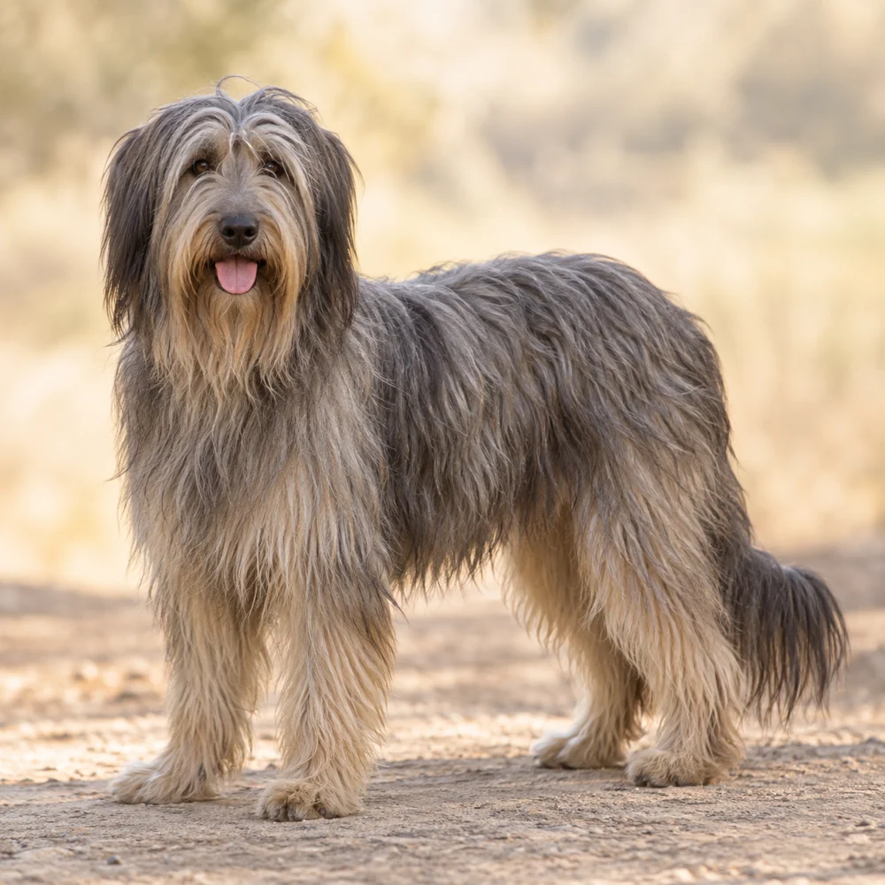 Catalan Sheepdog · AI 生成的写实犬种图像,供外观参考。