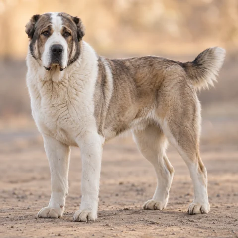 Central Asia Shepherd Dog · AI-generated realistic breed image, for visual reference.