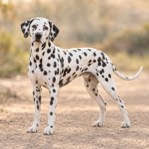 Dalmatian · AI-generated realistic breed image, for visual reference.