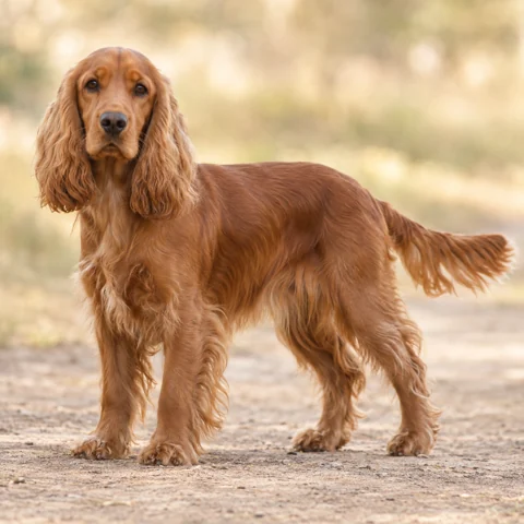 English Cocker Spaniel · AI 生成的写实犬种图像，供外观参考。