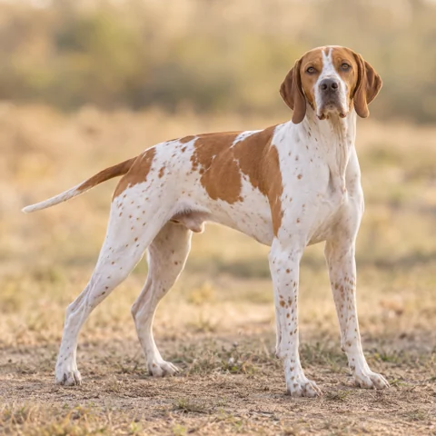 English Pointer · AI 生成的写实犬种图像，供外观参考。