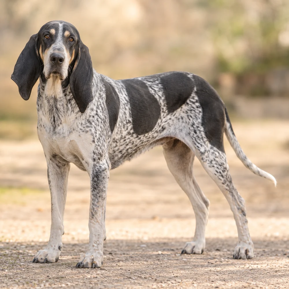 Gascon Saintongeois · AI-generated realistic breed image, for visual reference.