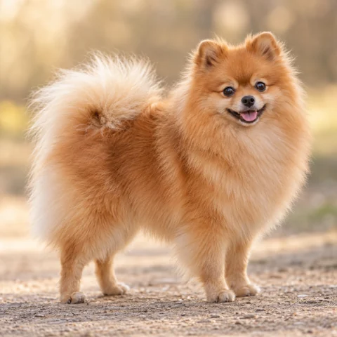 德国狐狸犬（含博美） · AI 生成的写实犬种图像，供外观参考。