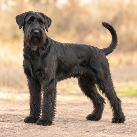 Giant Schnauzer · AI-generated realistic breed image, for visual reference.