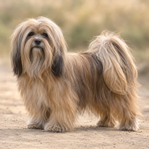 Lhasa Apso · AI-generated realistic breed image, for visual reference.