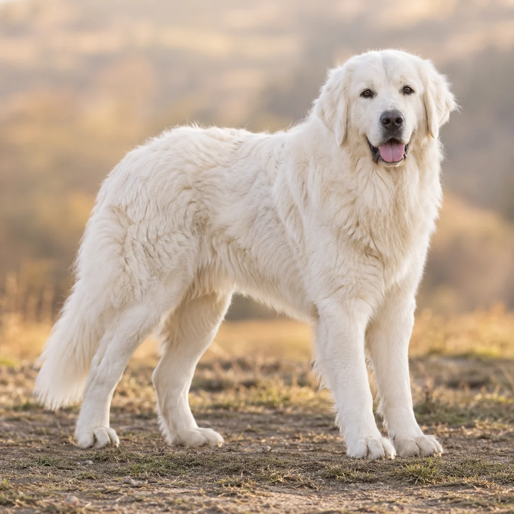 Polish Tatra Shepherd · 외형 참고용 AI 생성 사실적 견종 이미지입니다.