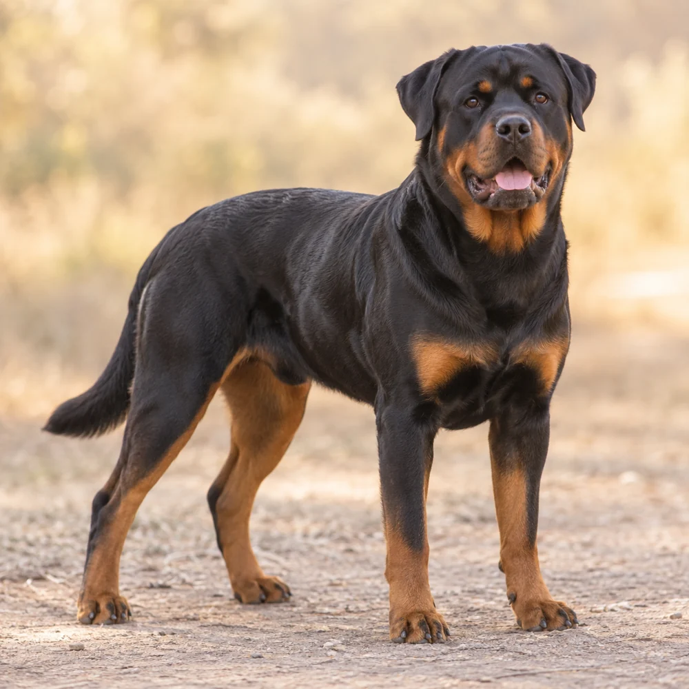 Rottweiler · AI-generated realistic breed image, for visual reference.