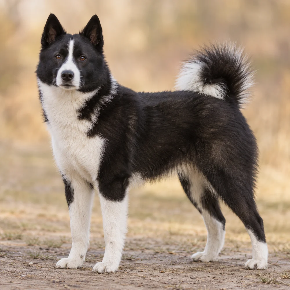 Russian-European Laika · AI-generated realistic breed image, for visual reference.