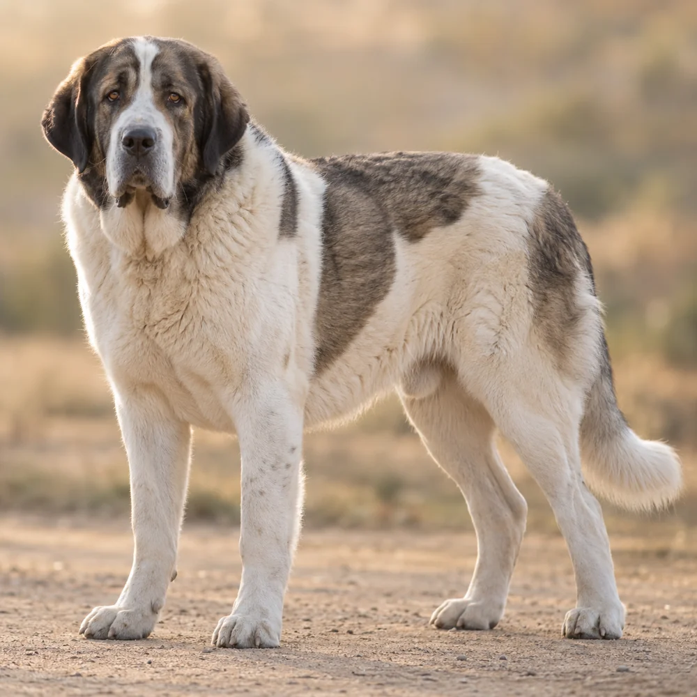 Transmontano Mastiff · AI 生成的写实犬种图像,供外观参考。