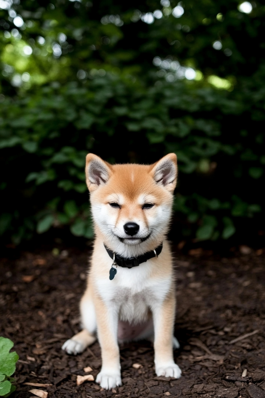 A cute Shiba Inu.