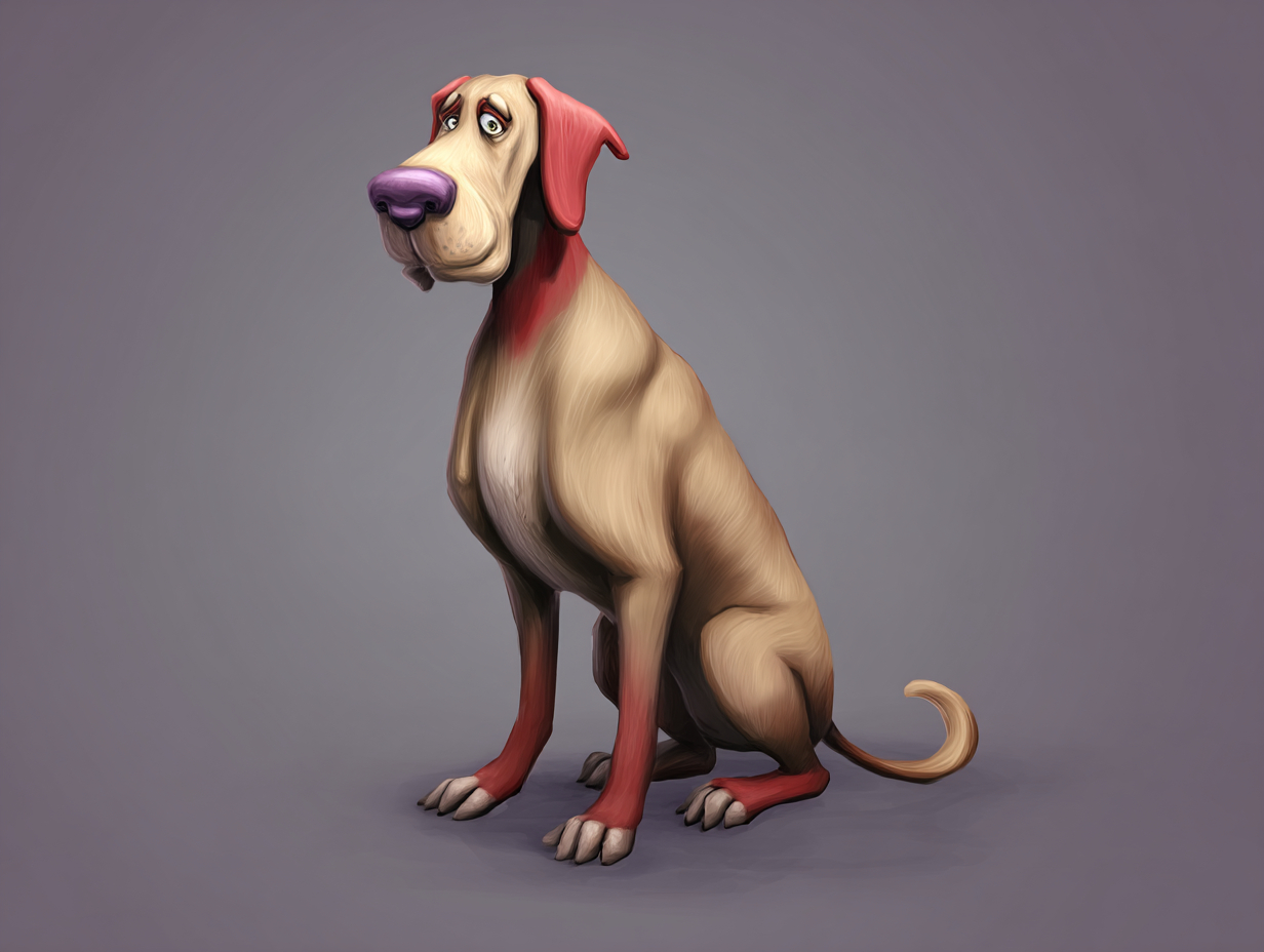personnage de jeu 2D chien