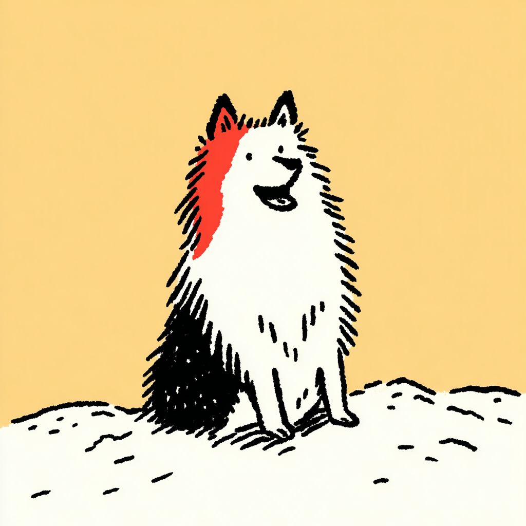 Charmanter Shetland Sheepdog mit wilden Merkmalen